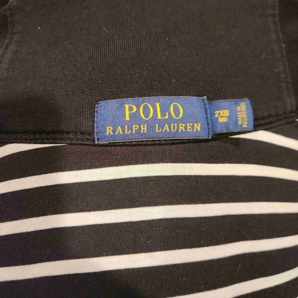 Polo Ralph Lauren Blazer Mens Shawl‎ Collar Cotton Button Up Size 2XB